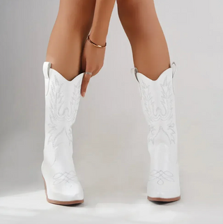 Cowboy Stiefel Damen Bestickt | Western