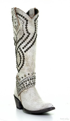 Cowboy Stiefel Damen Nieten | Western