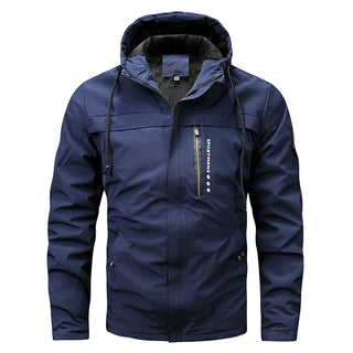 Herren Softshelljacke Mit Zipper-Brusttasche | Übergangs