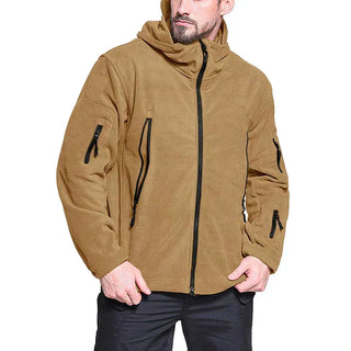 Herren Softshelljacke Mit Zipper-Taschen | Übergangs