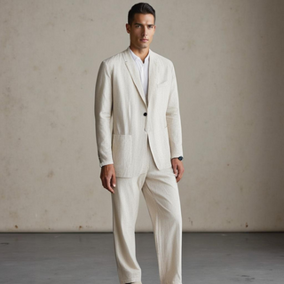 Moderner Anzug Herren Slim Fit Mit Hose
