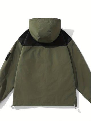 Regenjacke Herren Zweifarbig | Übergangsjacke