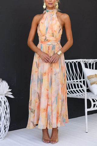 Adeline | Damen Elegantes Sommerkleid | Maxi