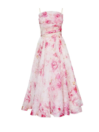 Alice | Damen Luftige Hochzeitsgast Kleid | Midi