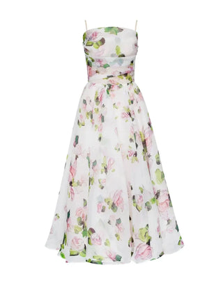 Alice | Damen Luftige Hochzeitsgast Kleid | Midi