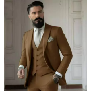 Anzug Herren Hochzeit Slim Fit Mit Weste