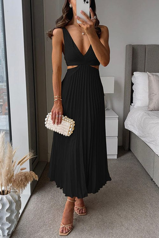 Aria | Damen Elegante Hochzeitsgast Kleid | Midi