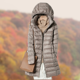 Aubrie | Damen Stepp-Regenjacke Mit Kapuze