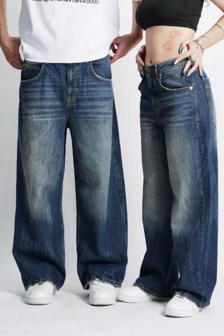 Baggy-Jeans Für Damen Und Herren Mit Lockerem Schnitt | Weit