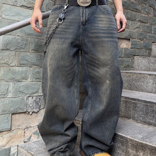 Baggy-Jeans für Herren Mit lockerer Passform | Verwaschen