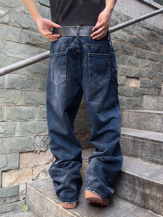 Baggy-Jeans für Herren Mit lockerer Passform | Verwaschen