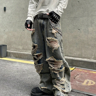 Baggy-Jeans für Herren Mit lockerer Passform | Verwaschen