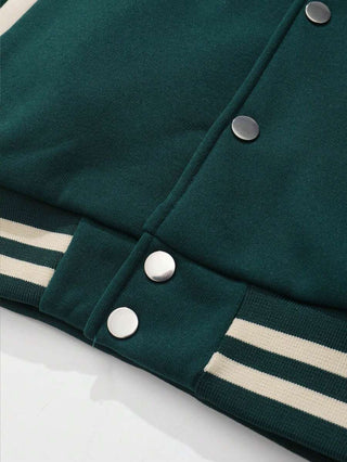 College Jacke Damen Mit Kontrastärmeln | Vintage Look