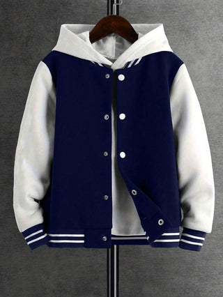 College Jacke Herren Mit Kontrastärmeln | Streetwear