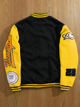 College Jacke Herren Mit Stickereien | College-Stil