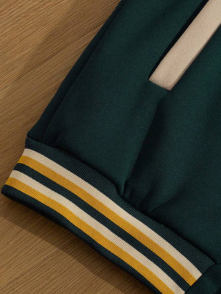 College Jacke Herren Mit Stickereien | College-Stil