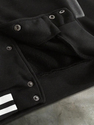 College Jacke Herren Mit Stickereien | College-Stil