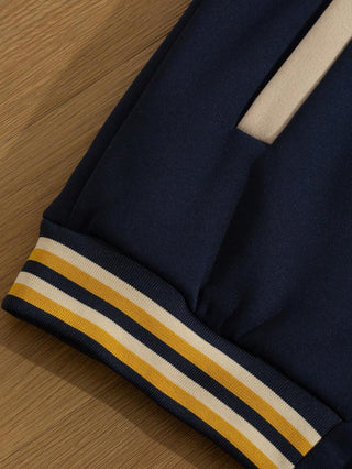 College Jacke Herren Mit Stickereien | College-Stil