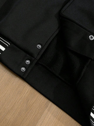 College Jacke Herren Mit Stickereien | College-Stil