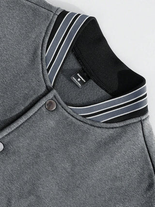 College Jacke Herren Mit Stickereien | College-Stil