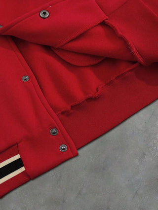 College Jacke Herren Mit Stickereien | College-Stil