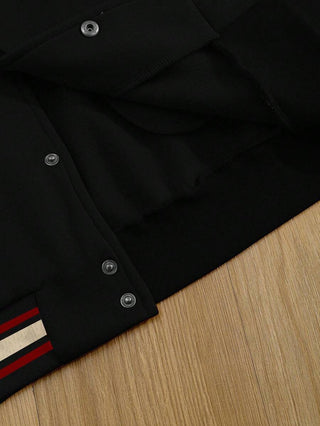 College Jacke Herren Mit Stickereien | College-Stil