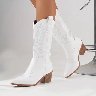 Cowboy Stiefel Damen Bestickt | Western
