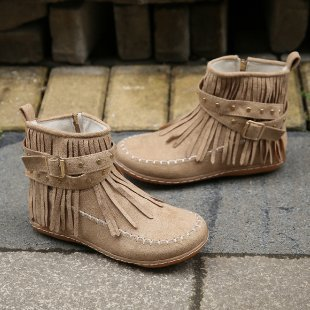 Cowboy Stiefel Damen Mokassin | Fransen