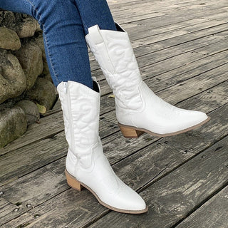 Cowboy Stiefel Damen Plateau | Western