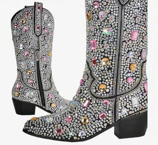 Cowboy Stiefel Damen Schwarz | Western