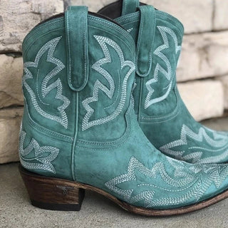 Cowboy Stiefel Damen Stickerei | Western