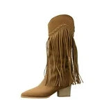 Cowboy Stiefel Damen Western | Fransen