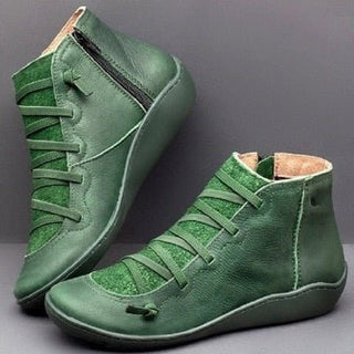 Damen Bequeme Stiefeletten Mit Reißverschluss | Alltag