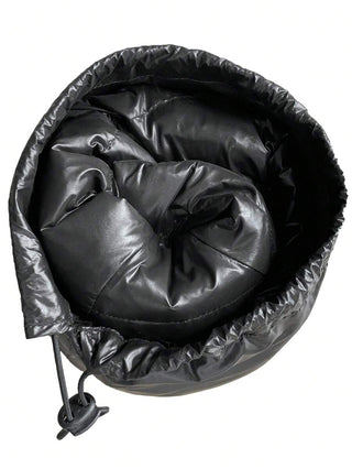 Damen Daunenjacke Mit Kapuze Und Taillierter Form | Lang