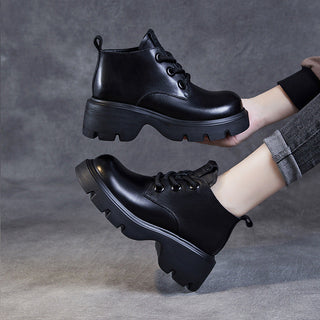 Damen Dirndl Schuhe mit Plateau-Sohle | Robustes Design