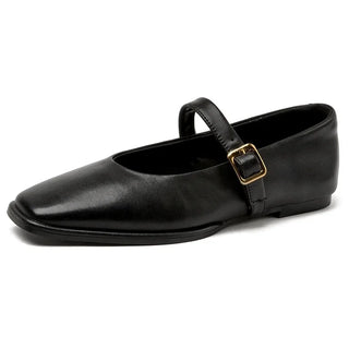 Damen Dirndl Schuhe mit Riemchen | Klassische Ballerinas
