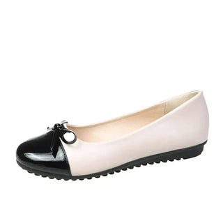 Damen Dirndl Schuhe mit Schleifendetail | Klassische Ballerinas