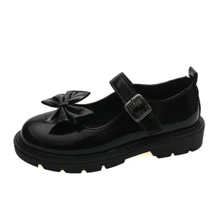 Damen Dirndl Schuhe mit Schnallenriemen | Klassisches Design
