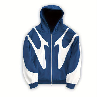 Damen Fleecejacke Mit Bedrucken Und Reißverschluss | Kapuzenstil