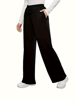 Damen Jogginghose Mit Weitem Bein | Lockerer Sitz
