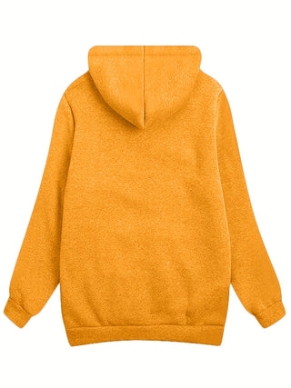 Damen Kapuzen Fleecejacke Mit Teddyfutter | Reißverschlussjacke