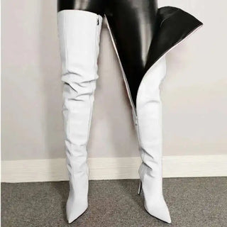 Damen Overknee-Stiefel Mit Hohem Stilettoabsatz | Winter
