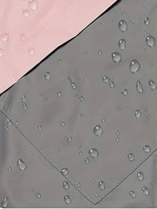 Damen Regenjacke Mit Farbblock-Design | Leicht