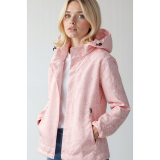 Damen Regenjacke Mit Reißverschlusstaschen | Mit Kapuze
