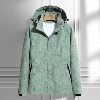 Damen Regenjacke Mit Reißverschlusstaschen | Mit Kapuze