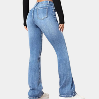 Damen Schlaghose Baggy Schnitt | Jeans