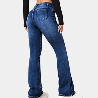Damen Schlaghose Baggy Schnitt | Jeans
