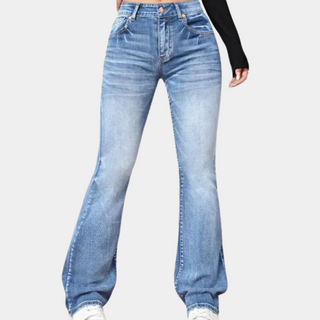 Damen Schlaghose Baggy Schnitt | Jeans