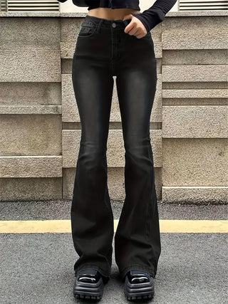 Damen Schlaghose Baggy Schnitt | Streetwear