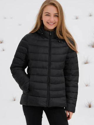 Damen Steppjacke Mit Kapuze | Winter